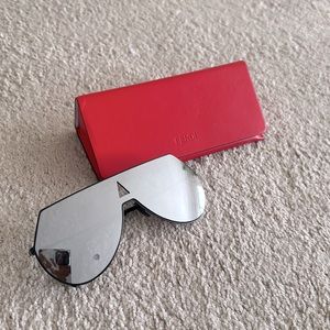 Fendi mirrored shield Sunnies
